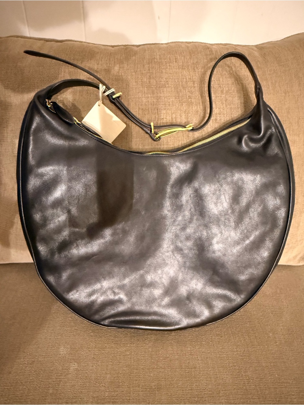 LIFFNER
Moon Leather Hobo Bag - Black - Picture 7 of 9